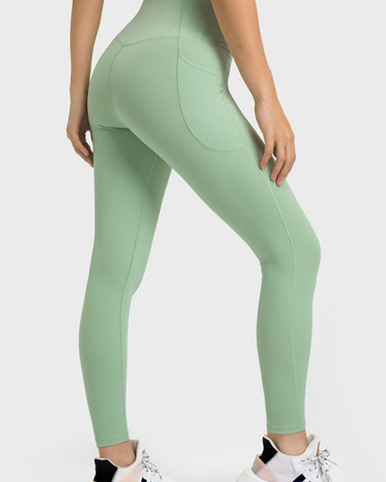 Millennia V-Waist Yoga Leggings with Pockets