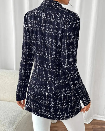 Tweed Double-Breasted Blazer