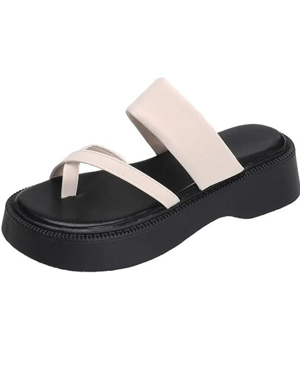 Multi-Strap Platform Sandals 