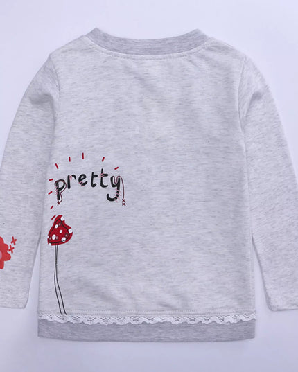 Children's Round Neck Top and Jeans Set