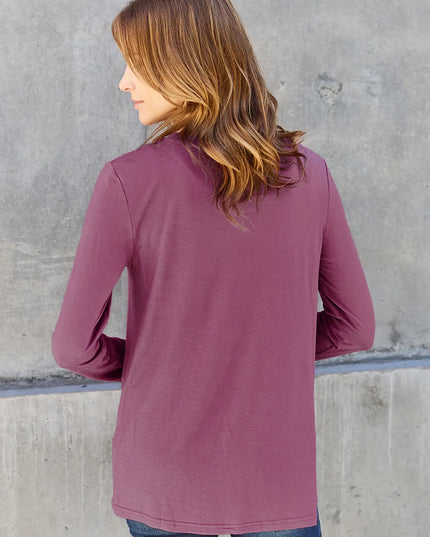 Basic Bae Full Size Round Neck Long Sleeve Top