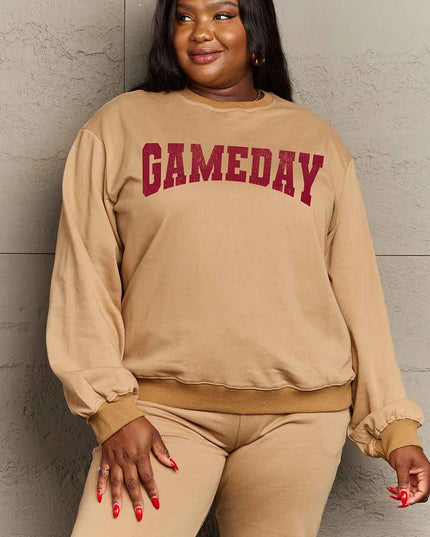Simply Love Simply Love Full Size GAMEDAY Graphic Sweatshirt