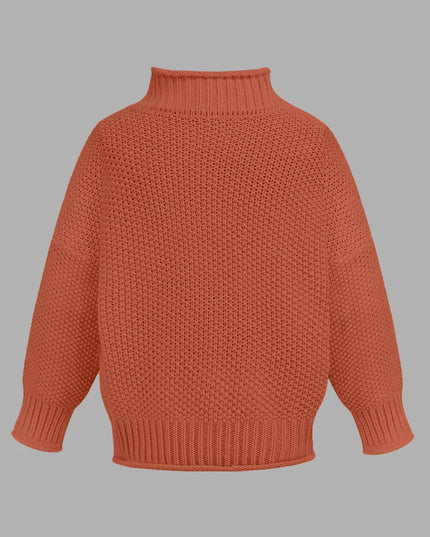 Turtleneck Long Sleeve Sweater