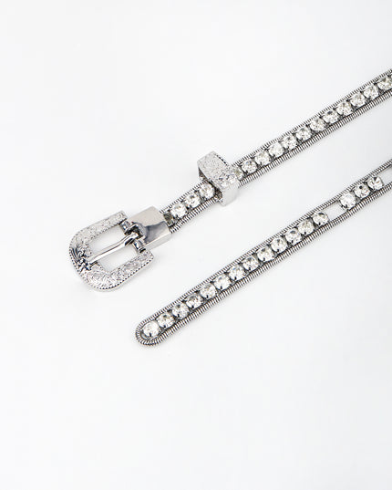 Rhinestone Metal Belt