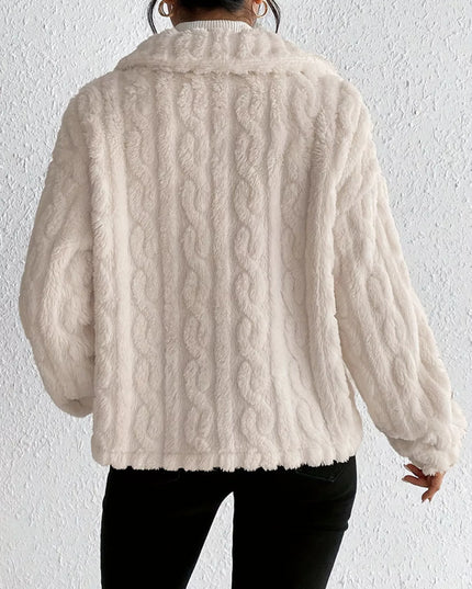 Cozy Fleece Button-Up Outerwear