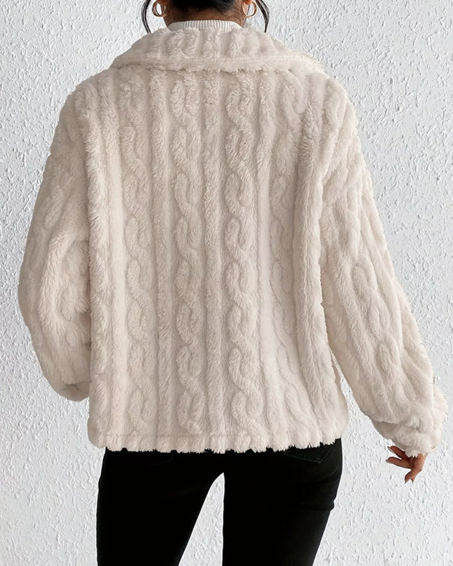 Cozy Fleece Button-Up Outerwear