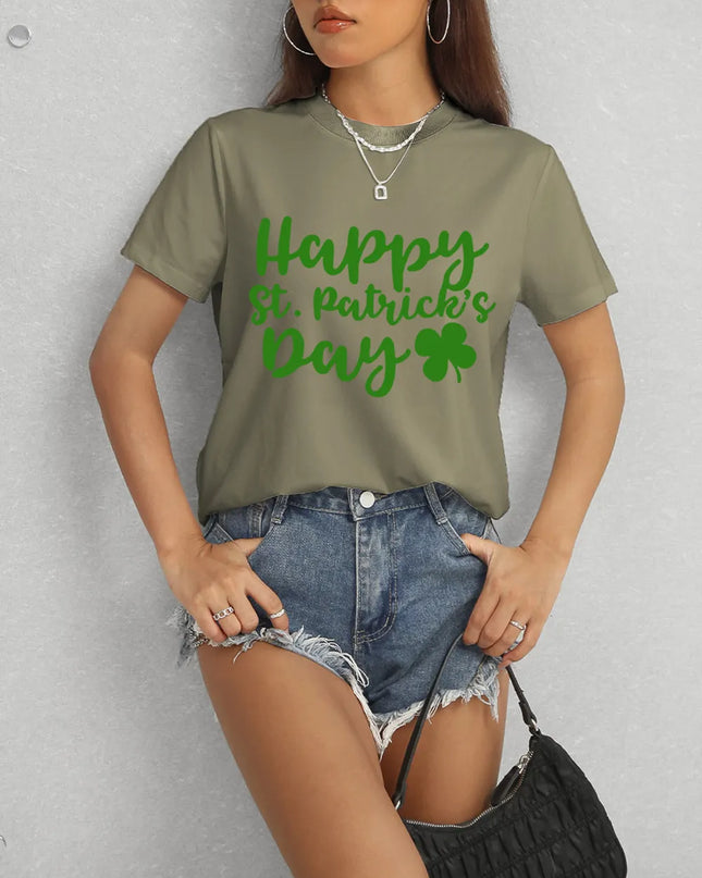HAPPY ST. PATRICK'S DAY Short Sleeve T-Shirt