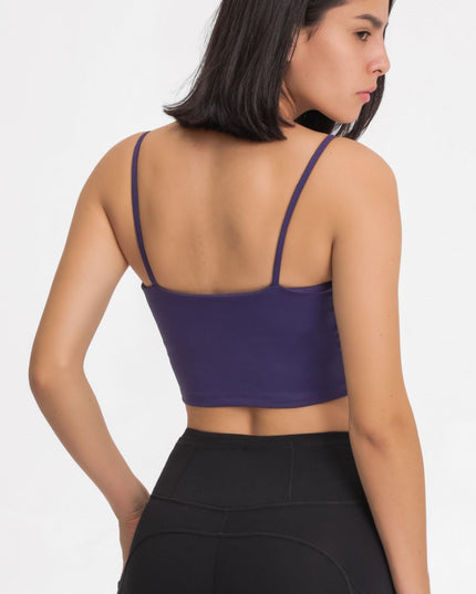 Millennia Feel Like Skin Scoop Neck Sports Cami