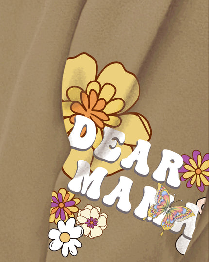 Simply Love Simply Love Full Size DEAR MAMA Flower Graphic Hoodie