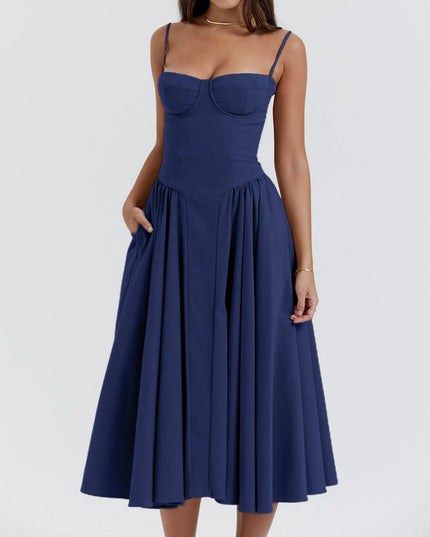 Ruched Sweetheart Neck Cami Dress