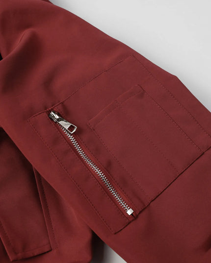 Men's Star Zip Up Hooded Jacket