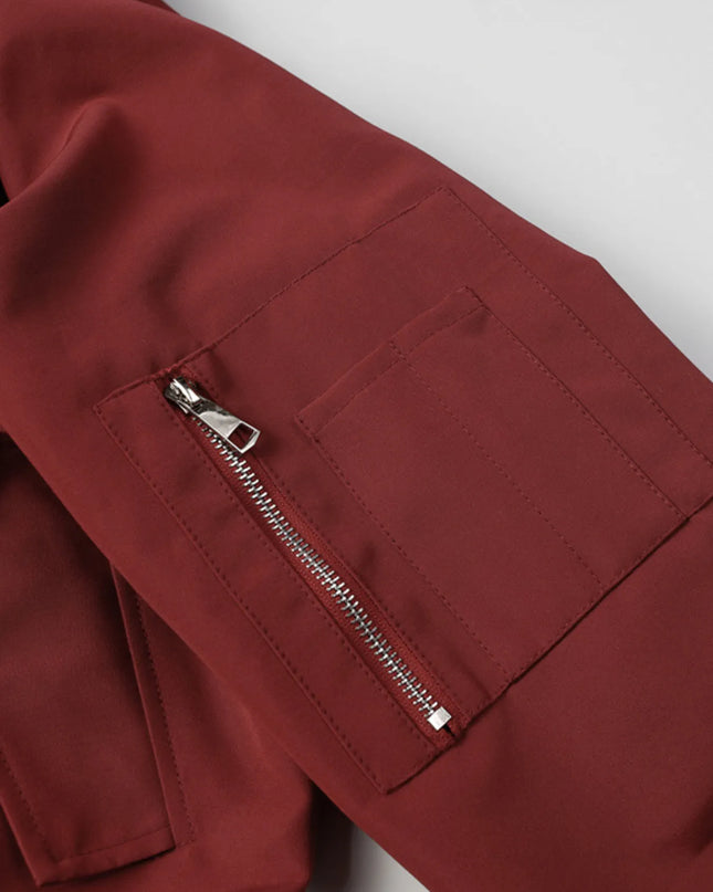 Men's Star Zip Up Hooded Jacket