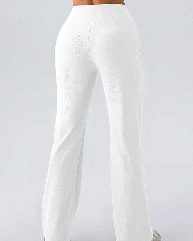 High Waist Straight Active Pants 