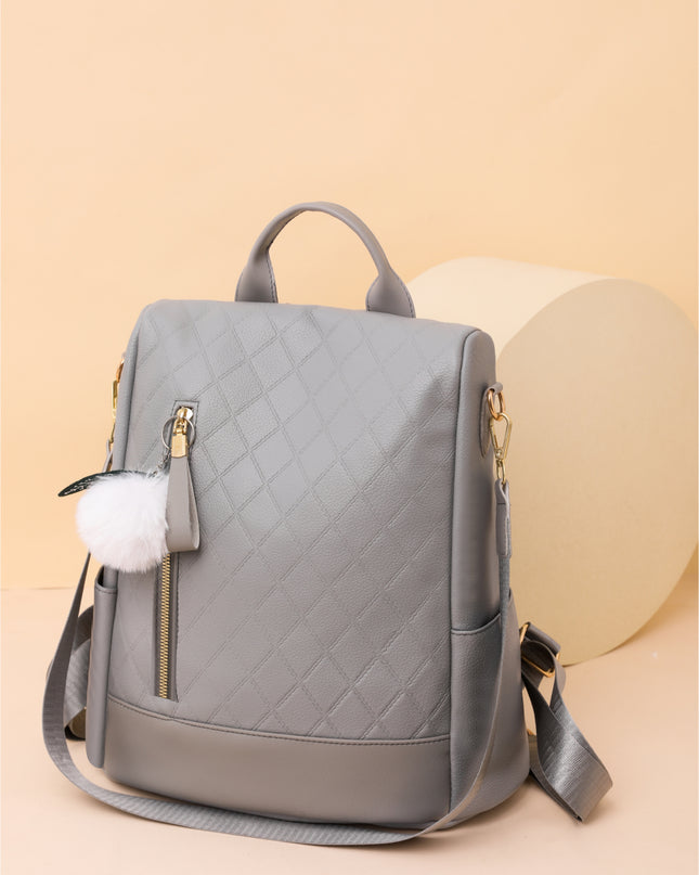 Pum-Pum Zipper Backpack