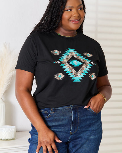 Simply Love Graphic Short Sleeve T-Shirt