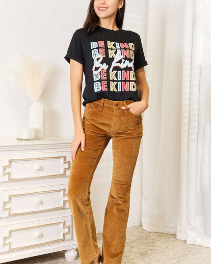 Simply Love BE KIND Graphic Round Neck T-Shirt