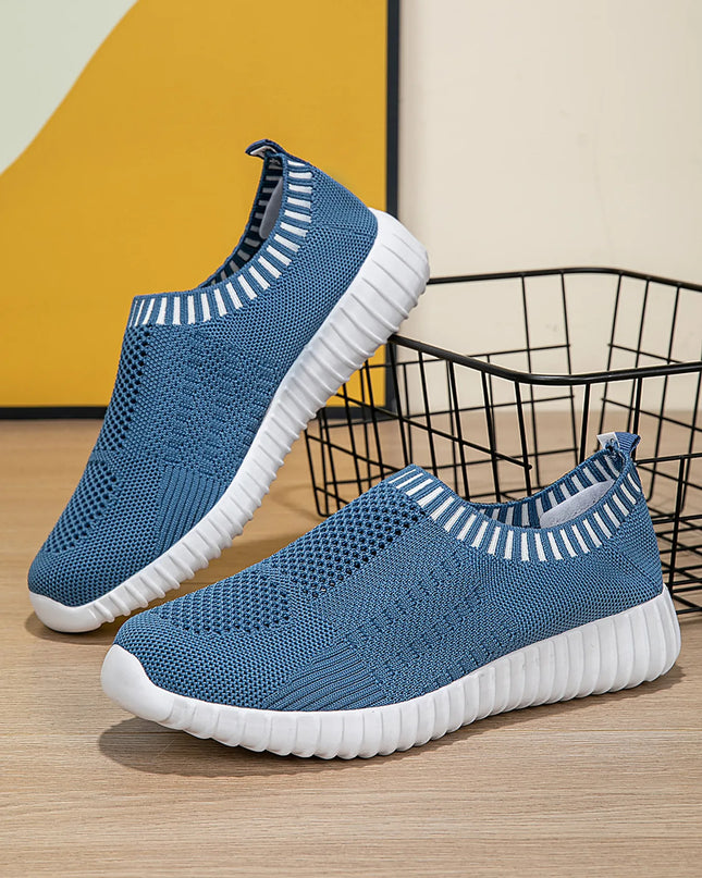 Breathable Knit Slip-On Athletic 