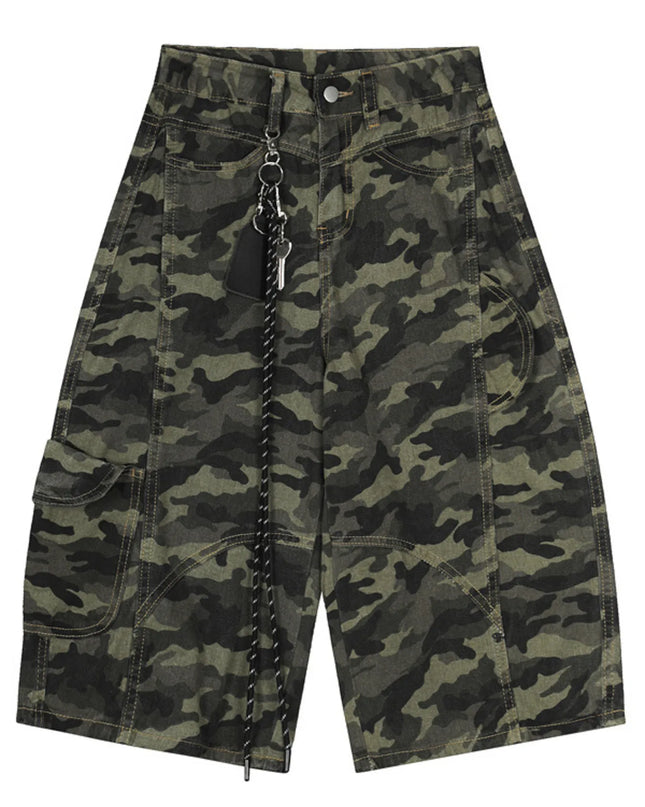 Men's Camouflage Cargo Pants Camouflage pink