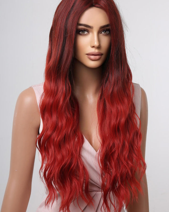 13*1" Full-Machine Wigs Synthetic Long Wave 27" 