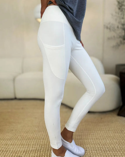 Wide Waistband Sports Leggings 