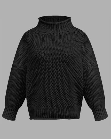 Turtleneck Long Sleeve Sweater