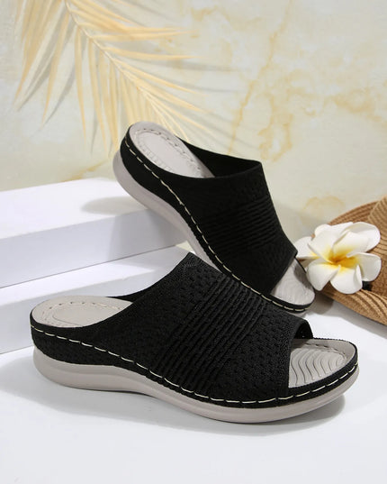 Mesh Open Toe Sandals