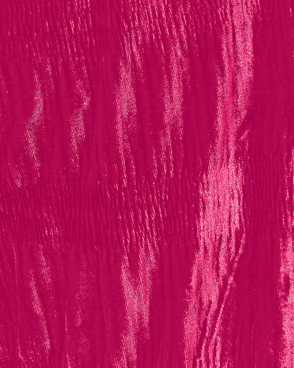 Double Take Full Size High Waist Tiered Shirring Velvet Wide Leg Pants