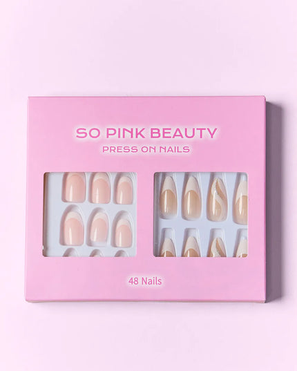 SO PINK BEAUTY Press On Nails 2 Packs