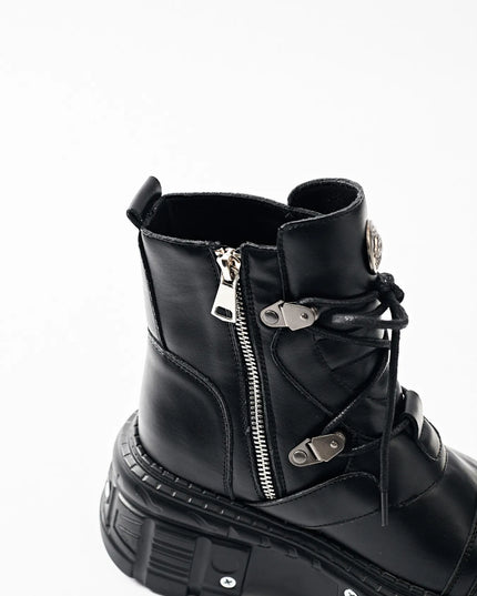 Lace Up Platform Boots