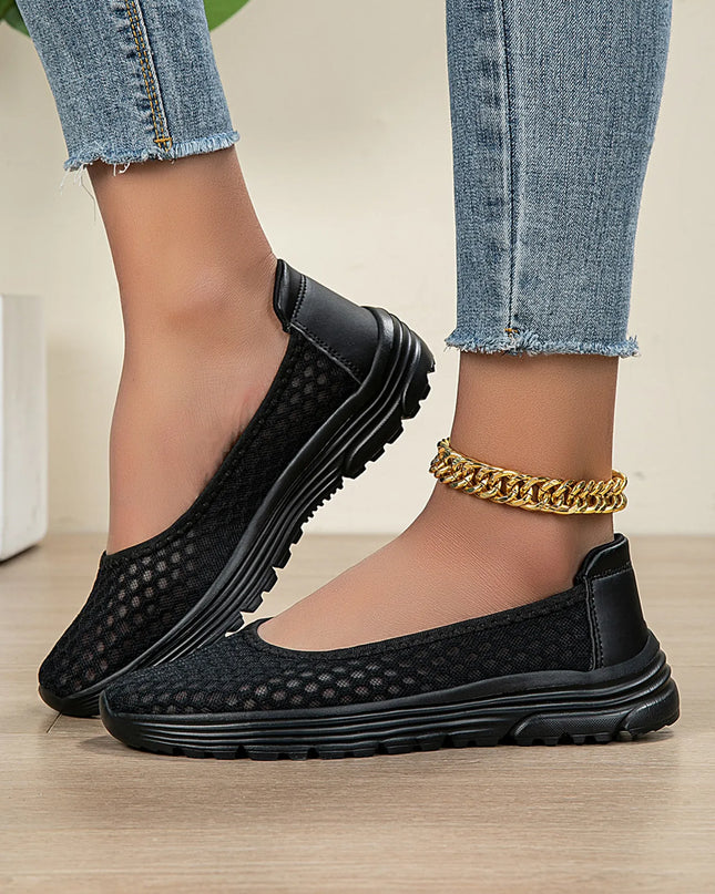 Breathable Mesh Slip-Ons 
