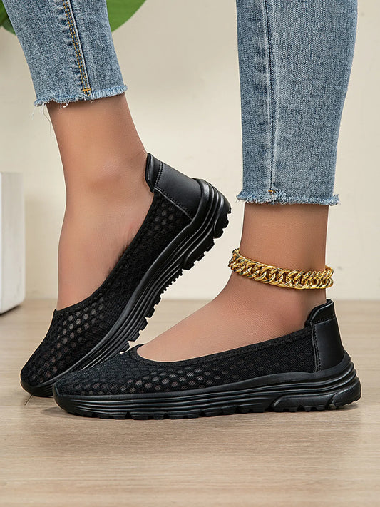 Breathable Mesh Slip-Ons 