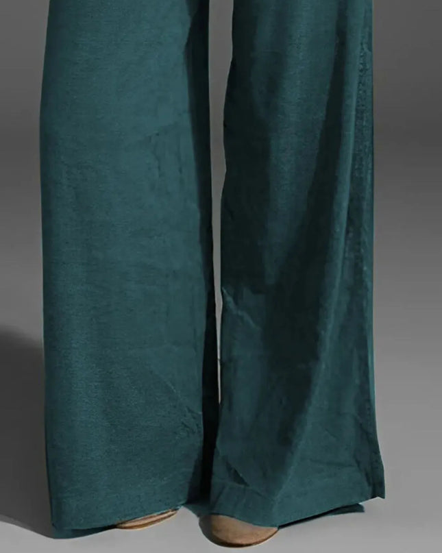 Full Size Wide Leg Pants with Pockets Plus Size
