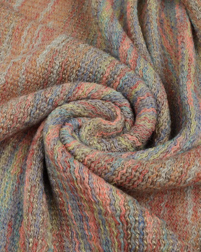 Heathered Fringe Hem Poncho