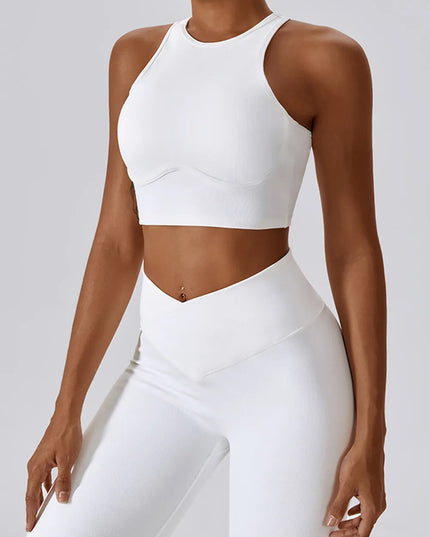 Basic Bae Cutout Racerback Active Tank