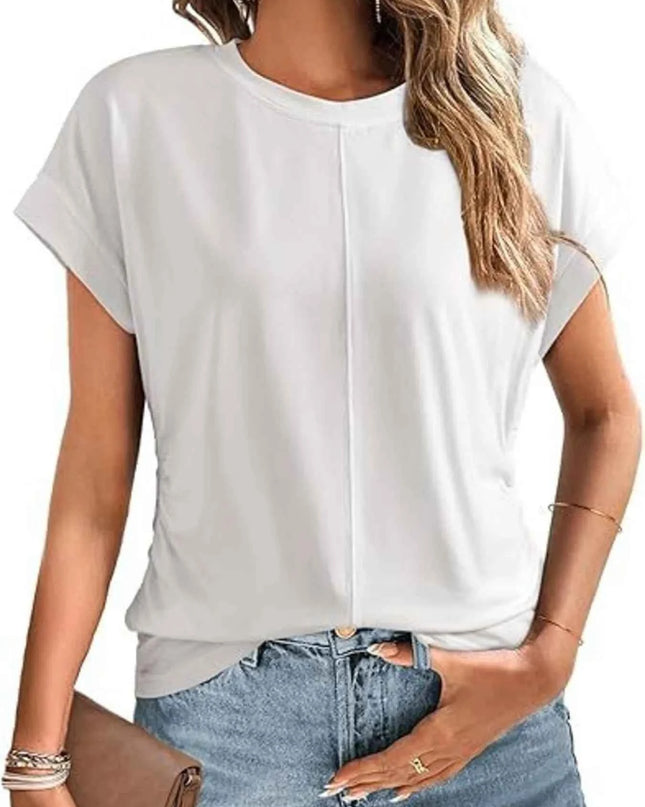Round Neck Short Sleeve T-Shirt