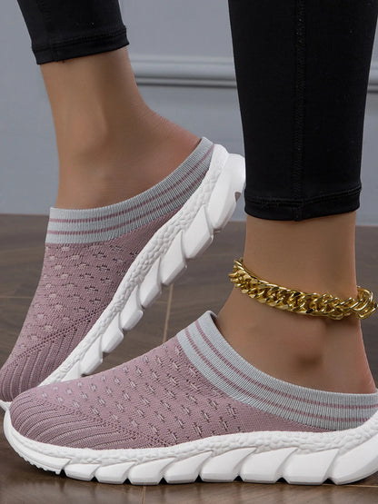 Breathable Mesh Slip-On Sneakers 