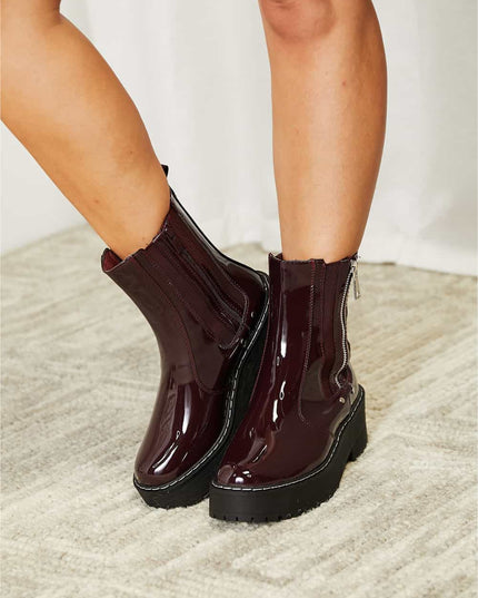 Forever Link Side Zip Platform Boots