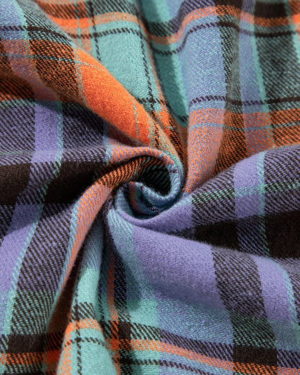 Plaid Button Up Long Sleeve Shirt