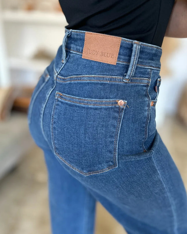 Judy Blue Full Size High Rise Straight Jeans