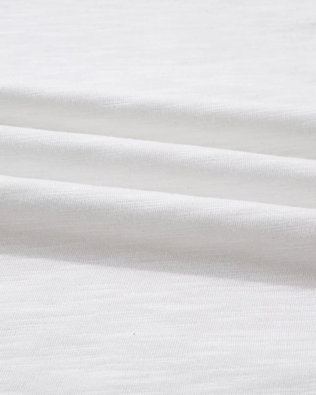 Color Block Textured Knit Patchwork Casual Top