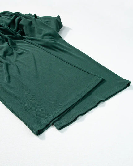 Round Neck Sleeveless Jumpsuit