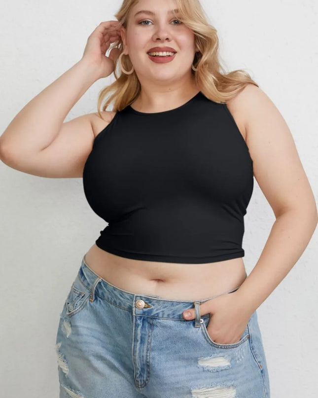 Basic Bae Full Size Round Neck Slim Tank