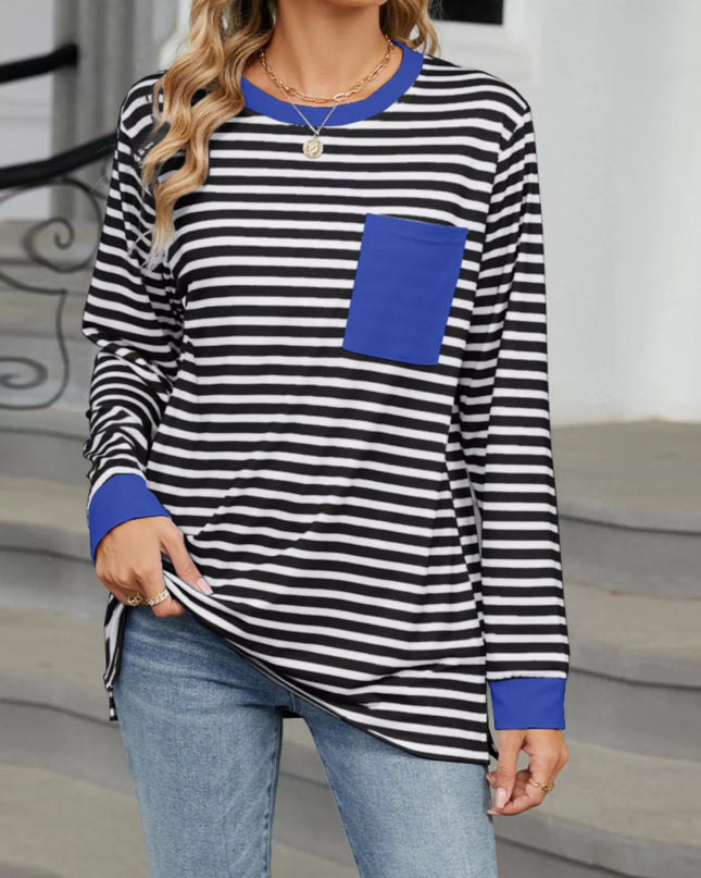 Striped Long Sleeve T-Shirt
