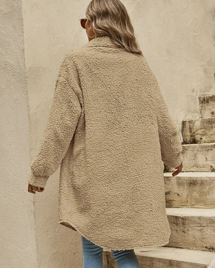 Collared Button Down Coat