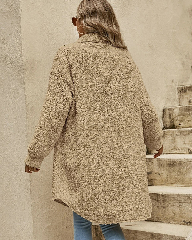 Collared Button Down Coat