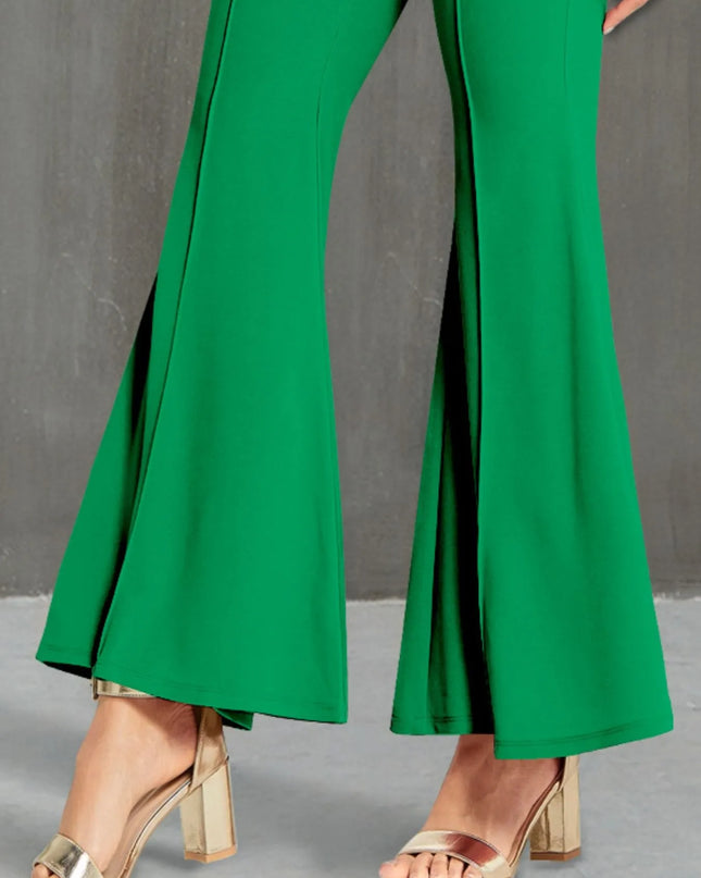 High Waisted Flare Pants 