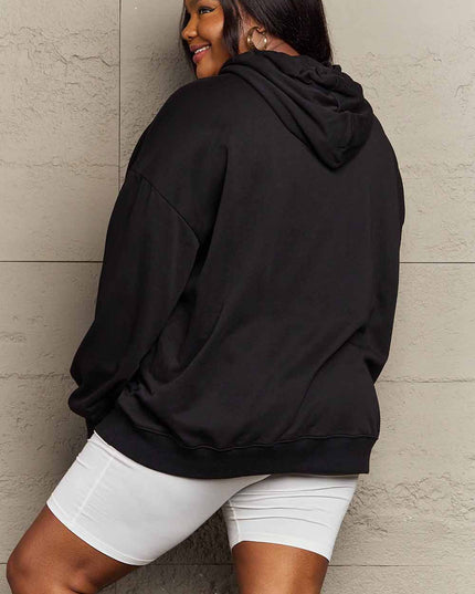 Simply Love Simply Love Full Size CREATE HAPPINESS Graphic Hoodie