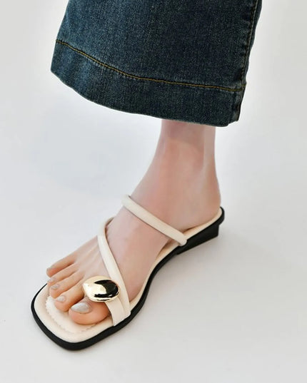 PU Leather Summer Sandals 