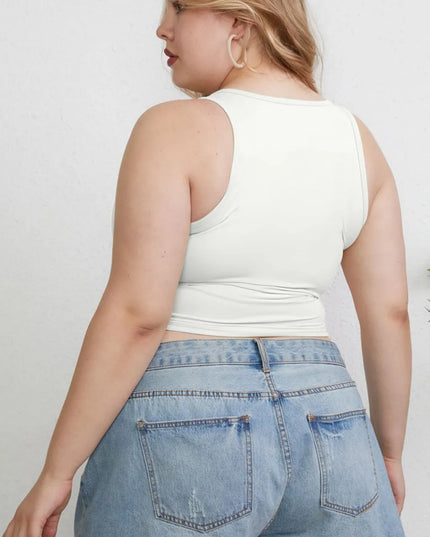 Basic Bae Full Size Round Neck Slim Tank