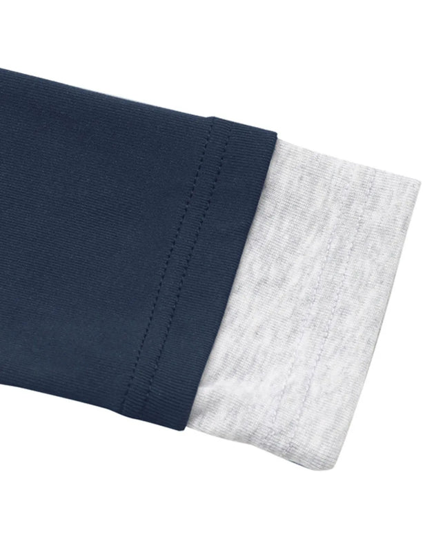 Long Sleeve Button Front Fitted T-Shirt